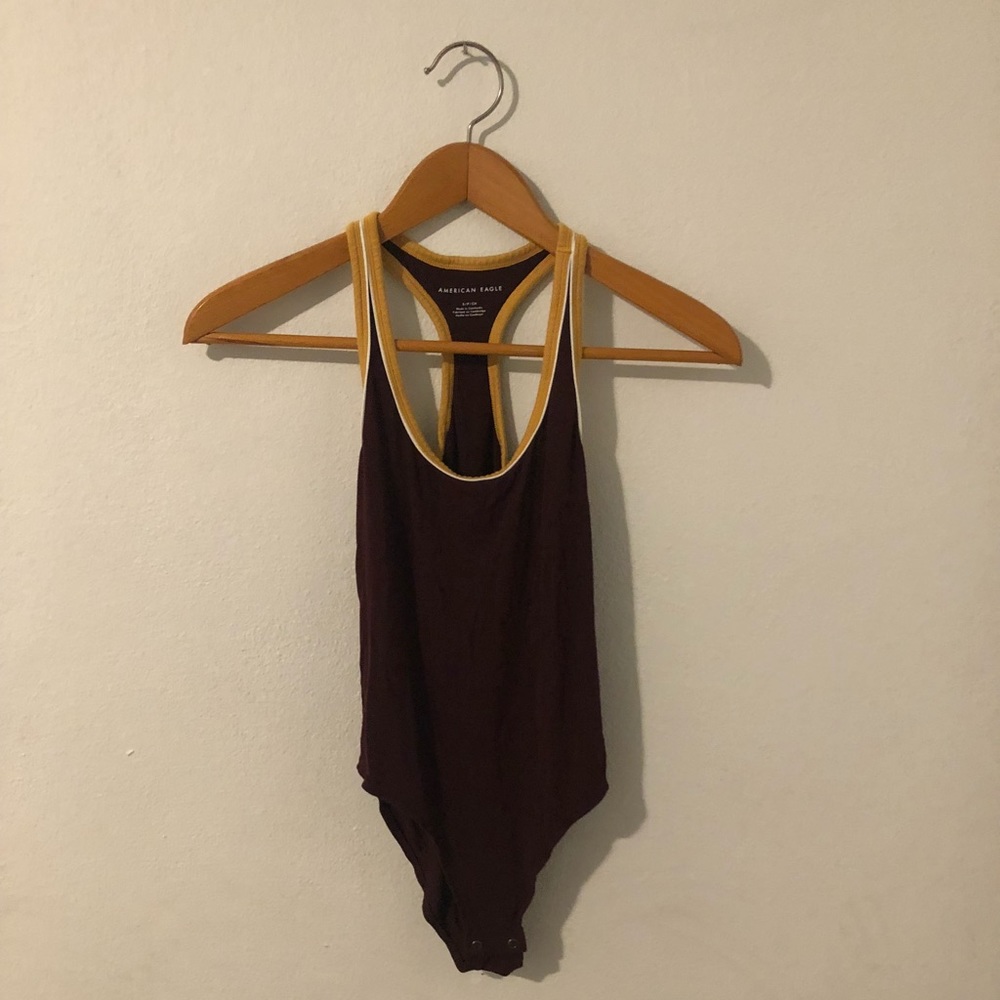 American Eagle Racerback Bodysuit